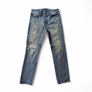 American Eagle Airflex+ 360 Distressed Slim Jeans - 30x30